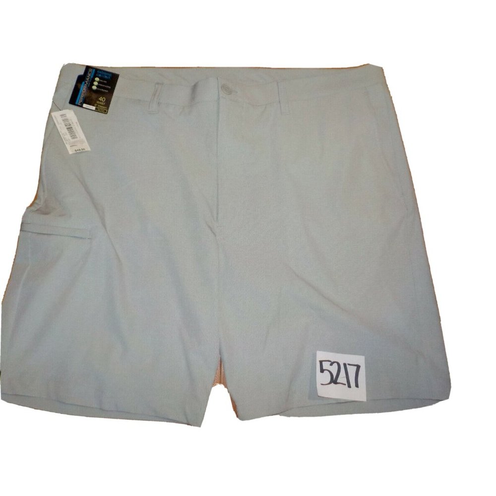 NEW Roundtree & Yorke Shorts Moisture Wicking Extreme Comfort Gray Mens (40x8)